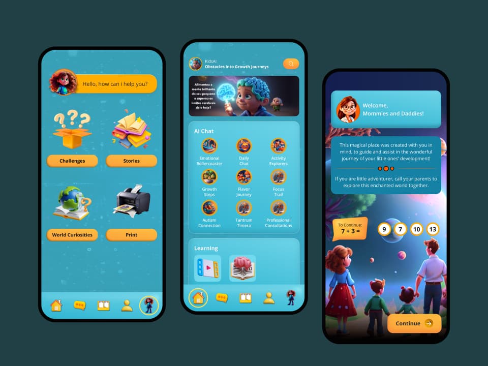 Kids AI- Early age kids and parental app, powered by AI