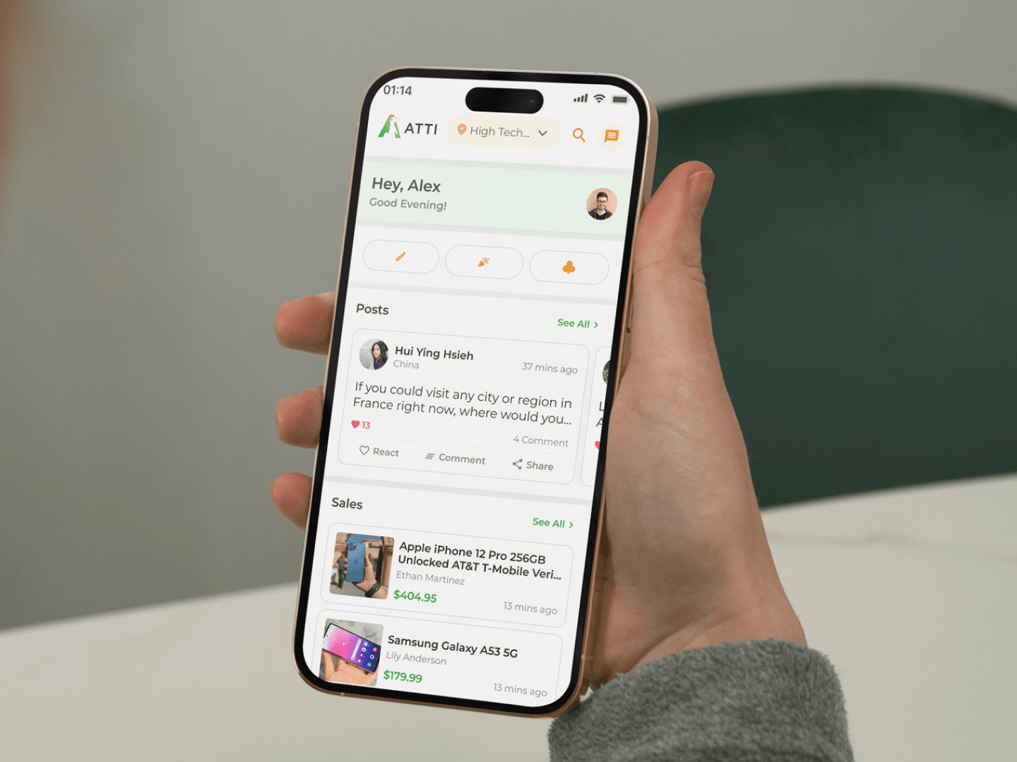 Atti: Revolutionizing Social Networking for Immigrants in the US and EU_1 image