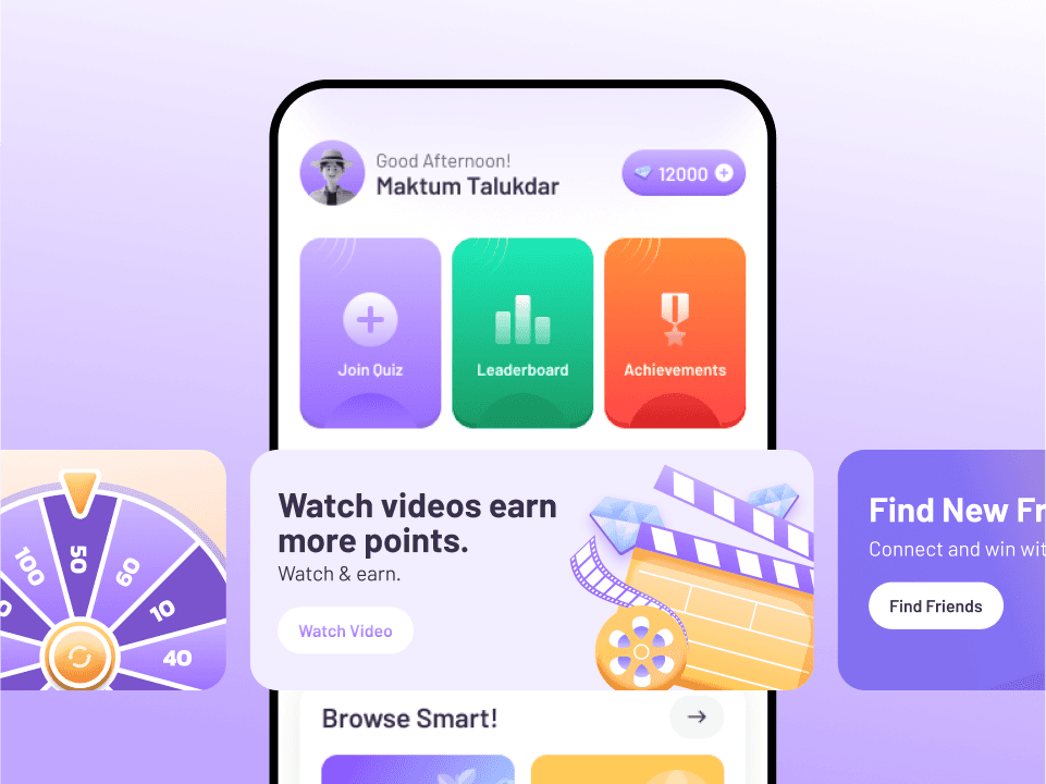 QuizQuick- UX Design of a trivia app